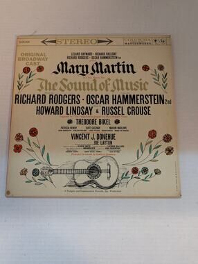 The Sound of Music Original Broadway Cast Columbia KOS 2020 Stereo 6-Eye LP